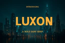 Luxon Font