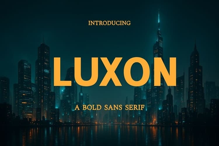Luxon Font