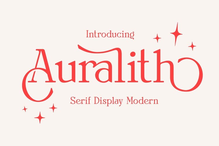Auralith Font