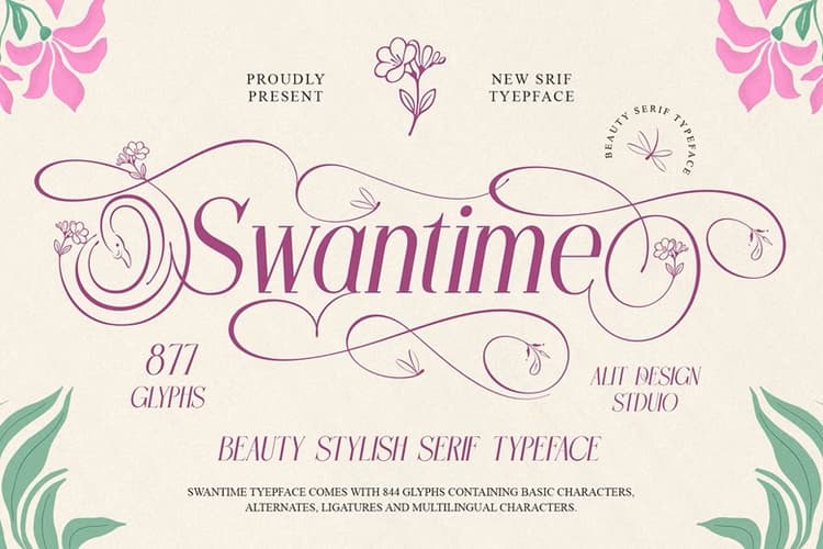 Swantime Font