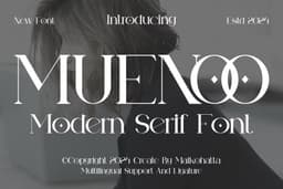 Muenoo Font
