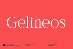 Gelineos Font Family
