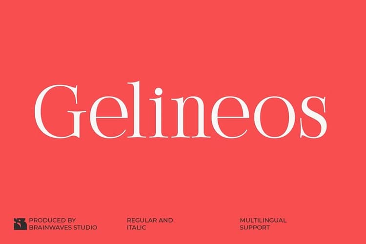 Gelineos Font Family