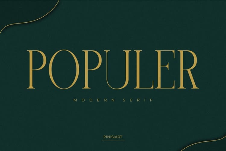 Populer Font