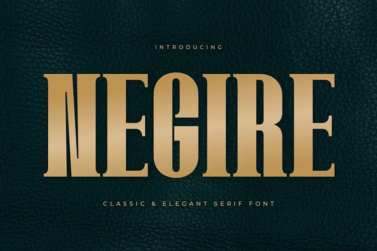 Negire Font