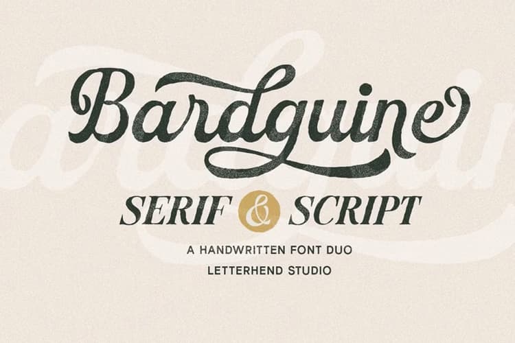 Bardguine Font Duo