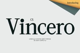 CS Vincero Font
