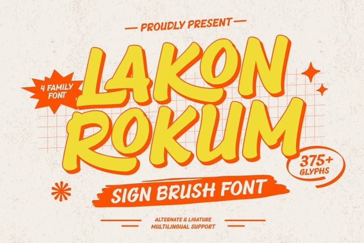 Lakon Rokum Font