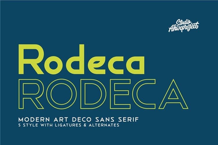 Rodeca Font