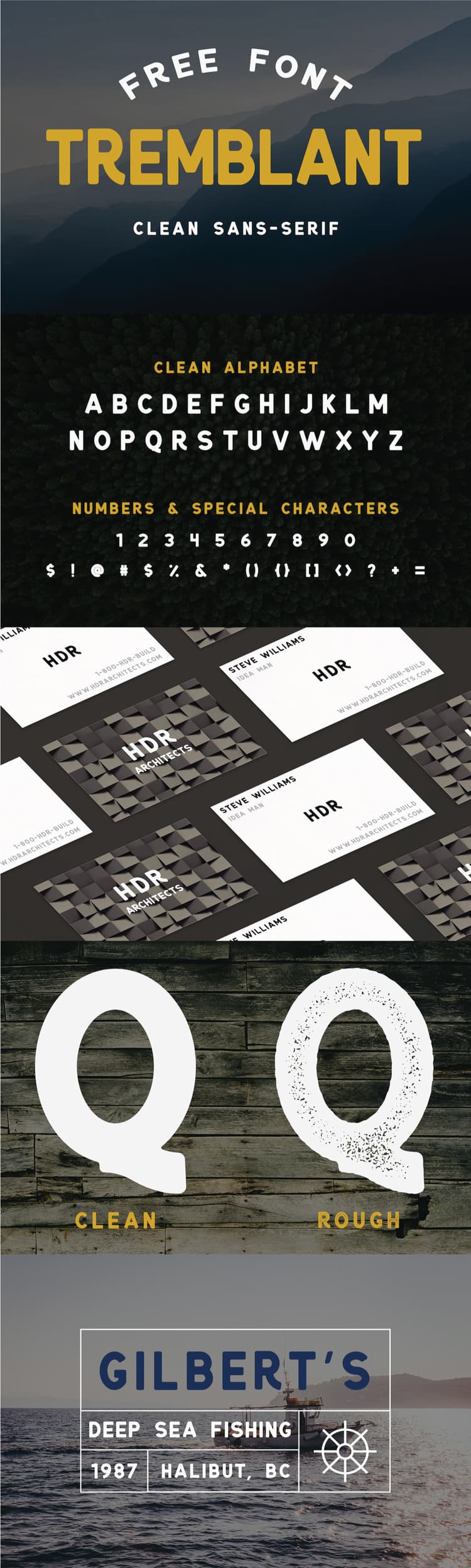 TREMBLANT Font Free