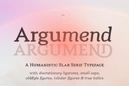 Argumend Font
