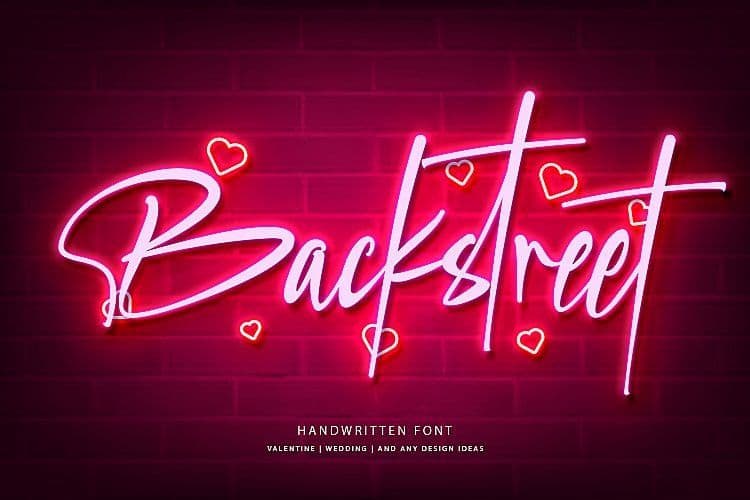 Backstreet Script Font