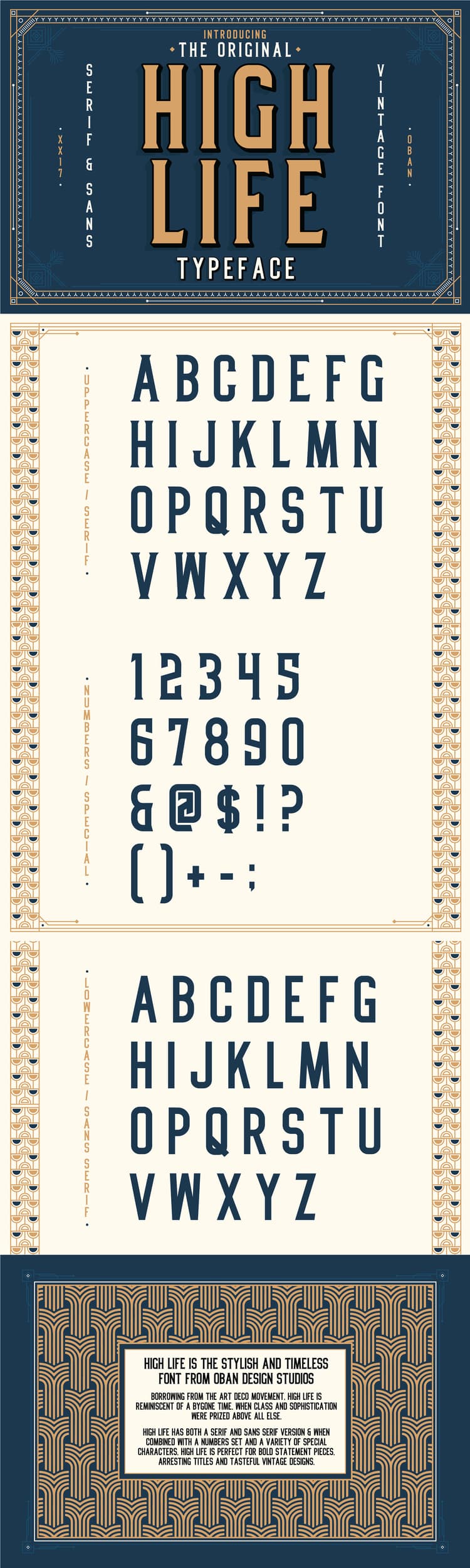 High Life Serif Font Free