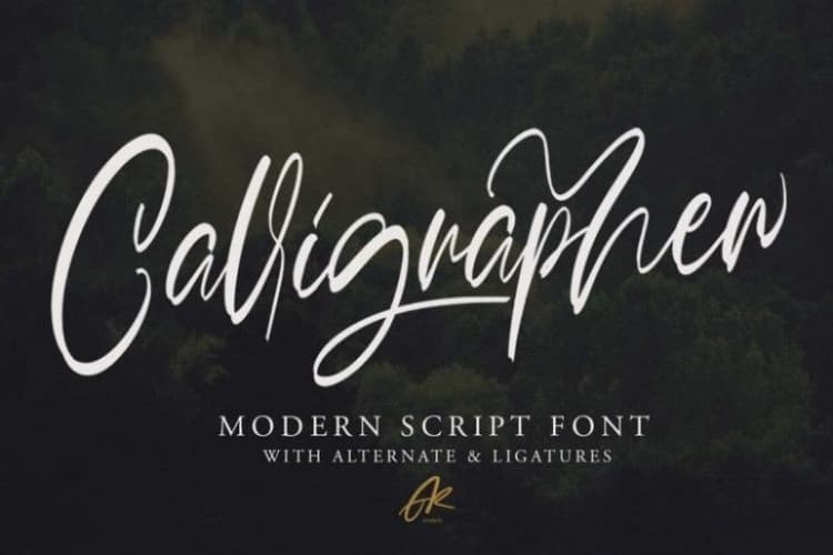 Calligrapher Font