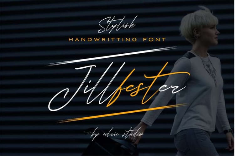 Jillfester Brush Font