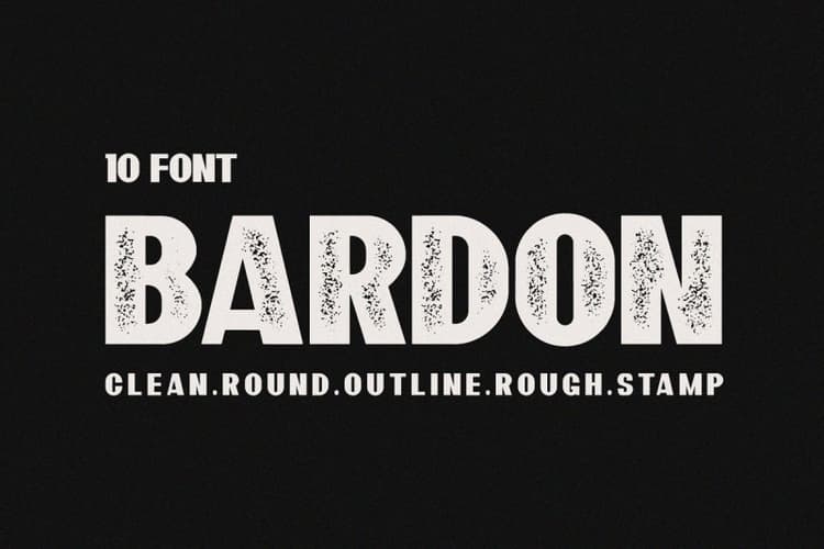Bardon Font Family