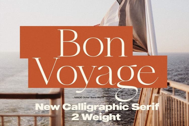 Bon Voyage Font