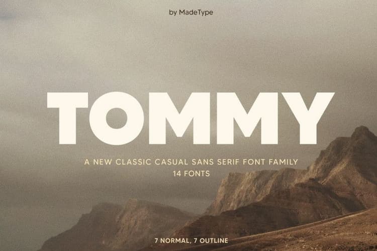 Tommy Font Family