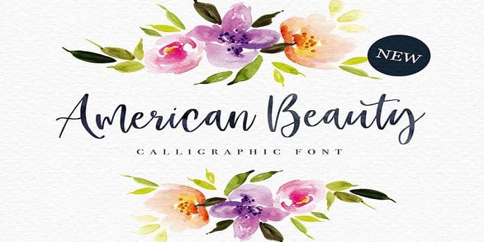 American Beauty Font