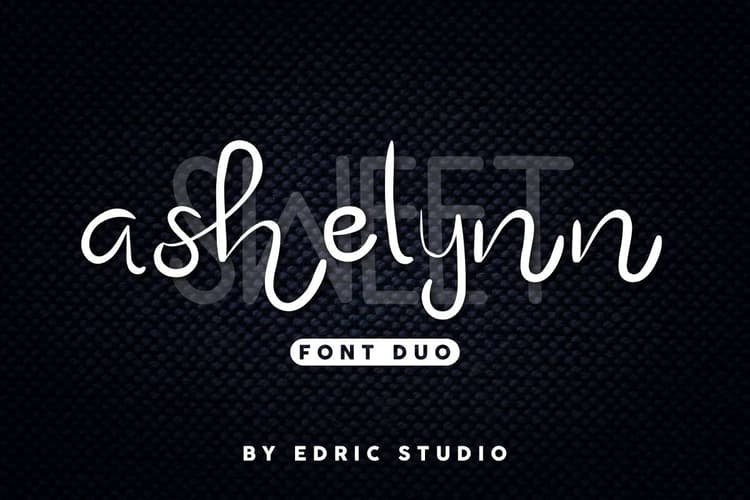 Ashelynn Sweet Font Duo