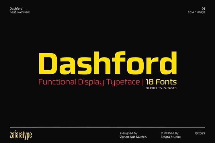 Dashford Font