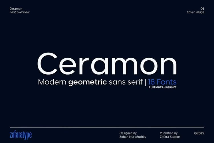 Ceramon Font