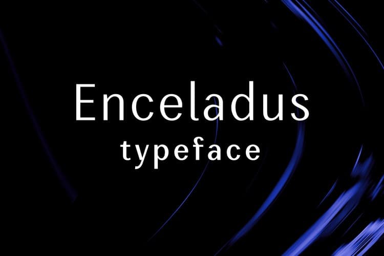 Enceladus Sans Font