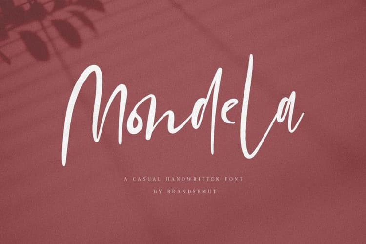 Mondela Casual Handwritten Font