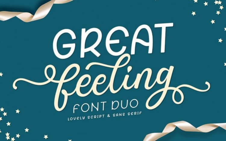Great Feeling Script Font