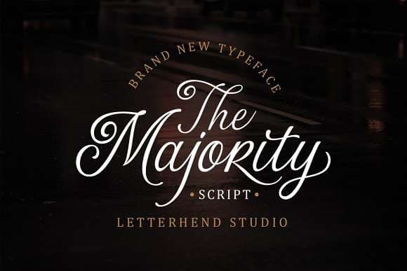 The Majority Font