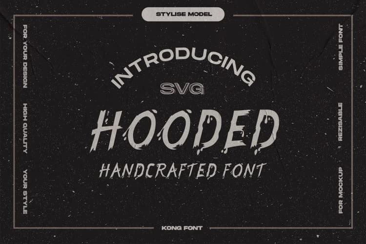 Hooded Brush Font