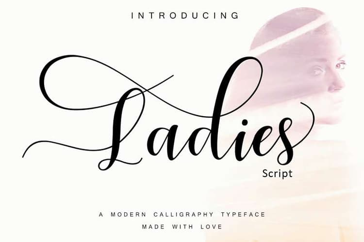 Ladies Script Font