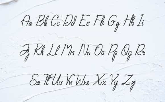 Zamilla Monoline Script Font Image 3