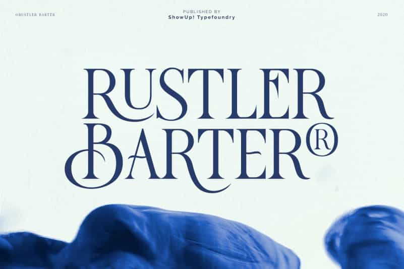 Rustler Barter Serif Font Image 1