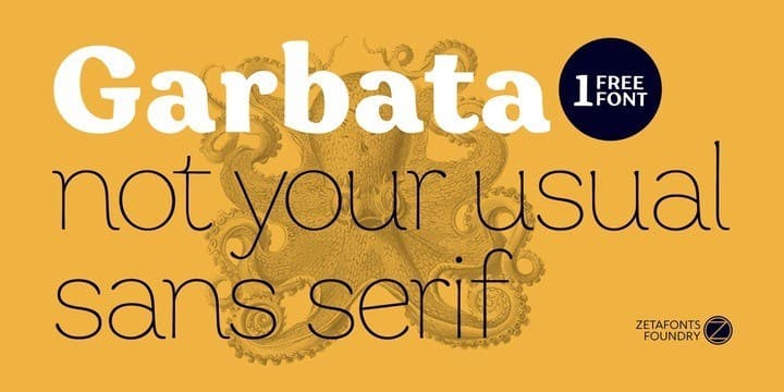 Garbata Serif Font