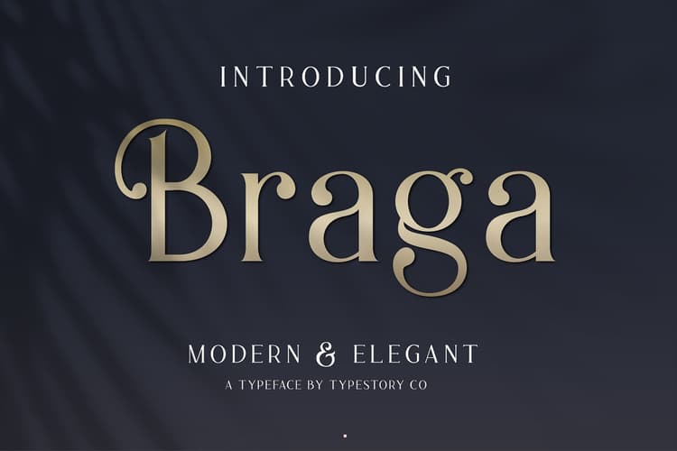 Braga Serif Font
