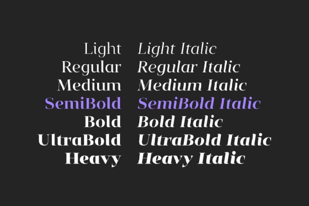 Vendura Neoclassic Serif Font Image 3