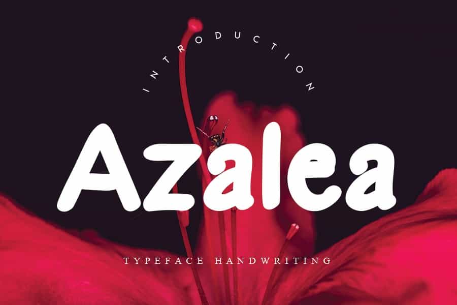 Azalea Font Image 1