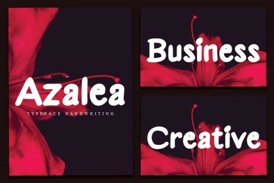 Azalea Font Image 2