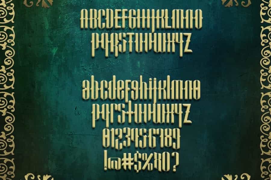 Cadallis Font Image 3