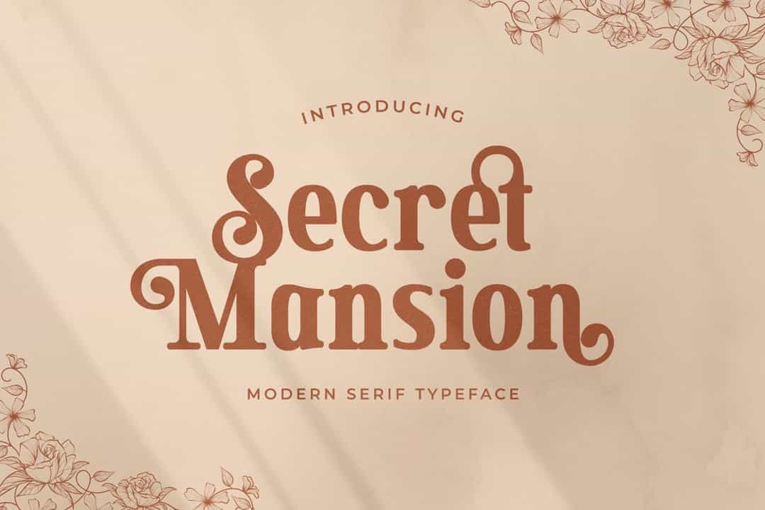 Secret Mansion Font Image 1