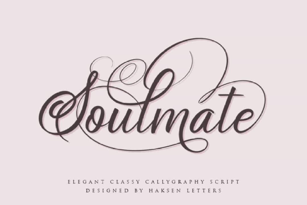 Soulmate Font Image 1