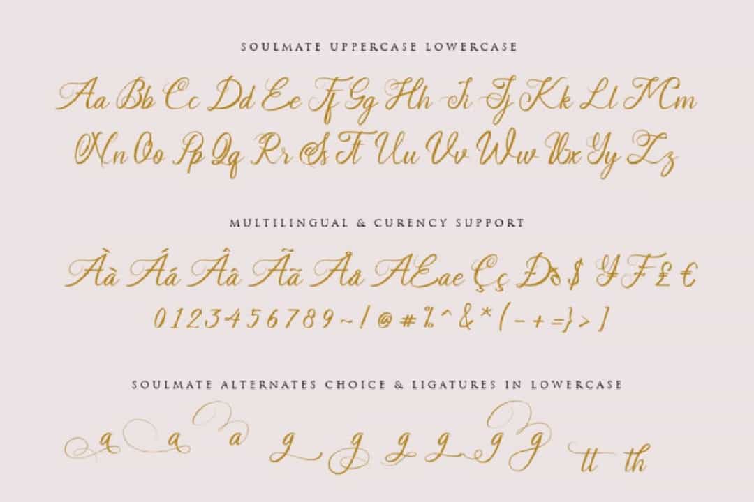 Soulmate Font Image 3