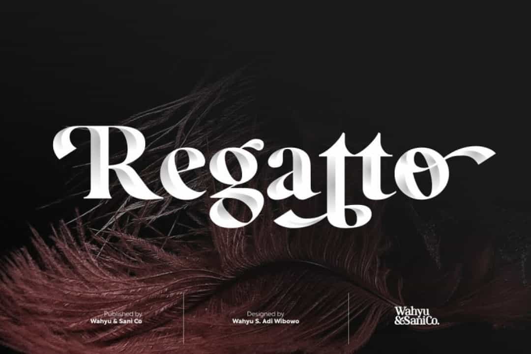 Regatto Font Image 1