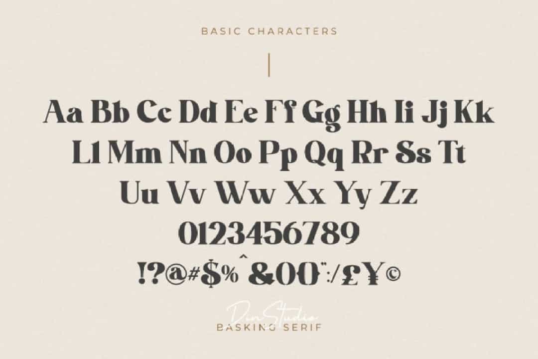 Basking Font Image 3