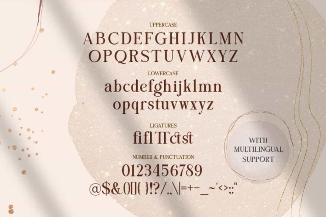Bright Gesture Font Image 3