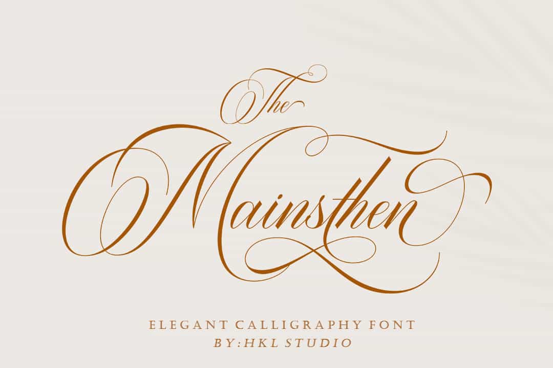 The Mainsthen Font Image 1