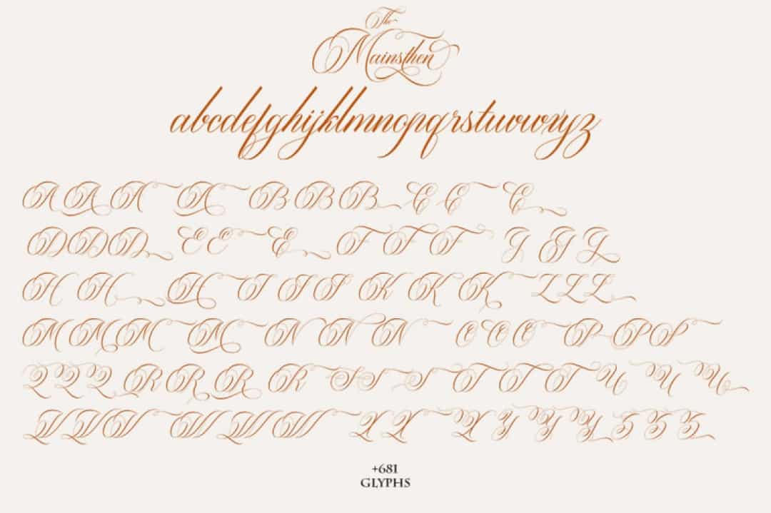 The Mainsthen Font Image 3