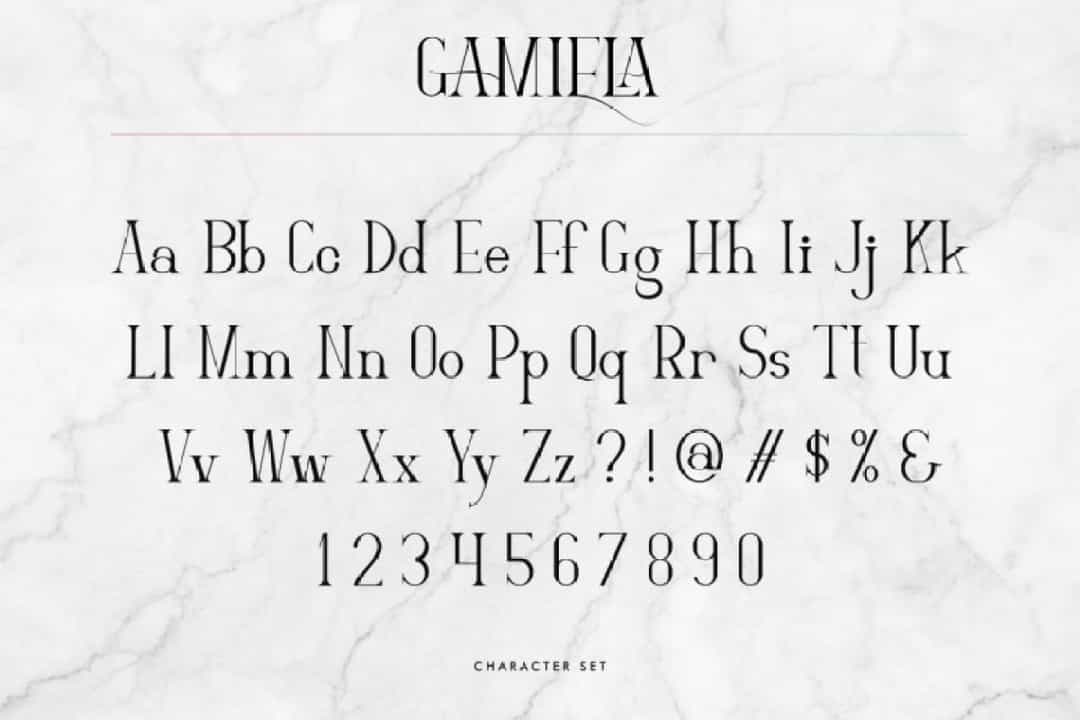 Gamiela Font Image 3