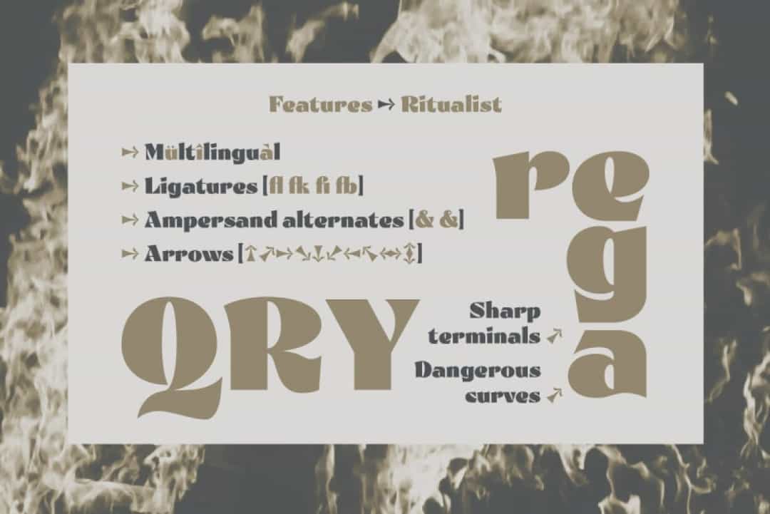 Ritualist Font Image 2